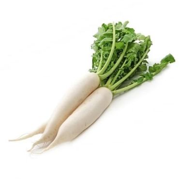 Radish With Leaves, 1Kg